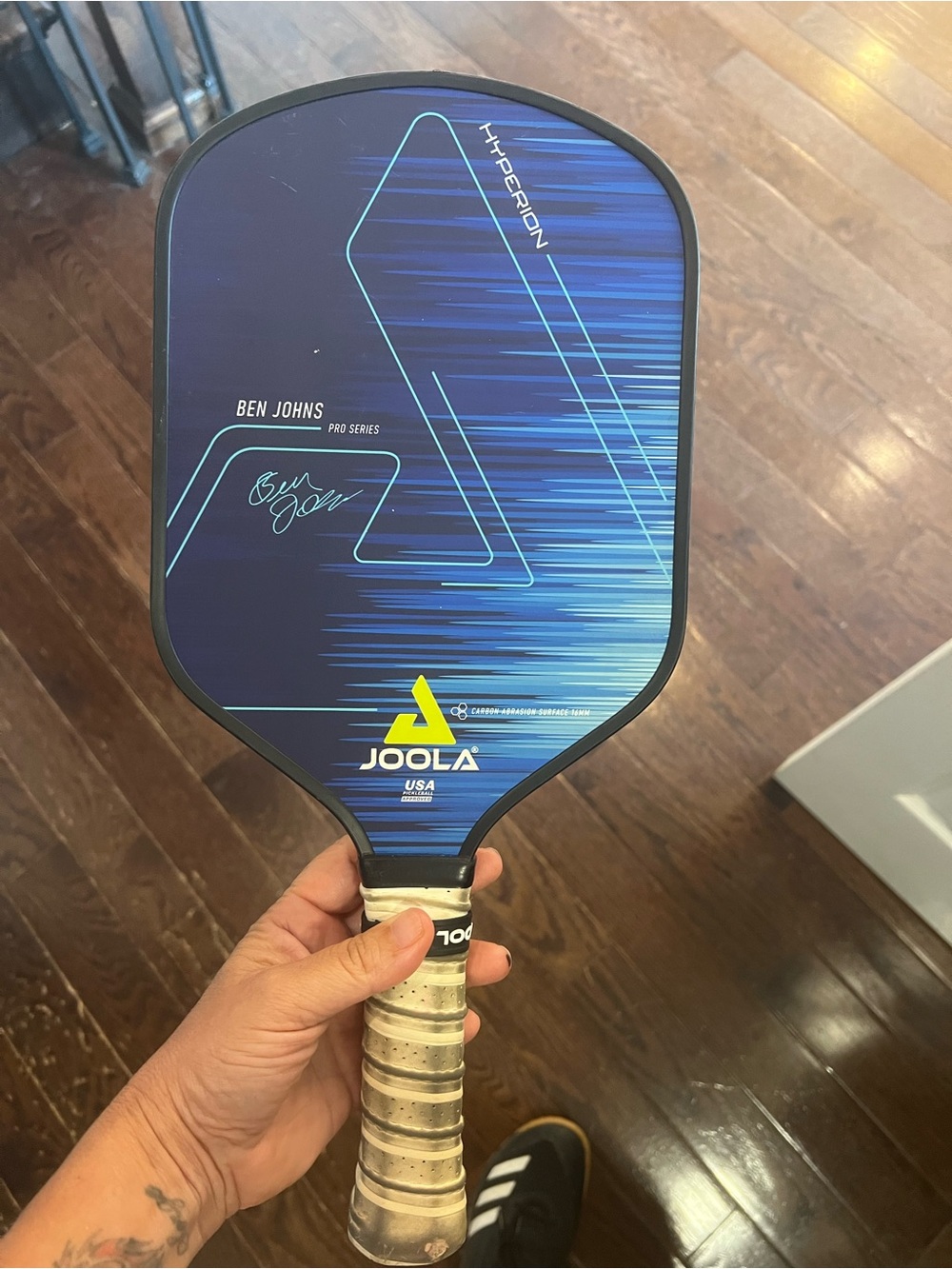 JOOLA Hyperion Ben Johns Pro Series Blue Pickleball Paddle